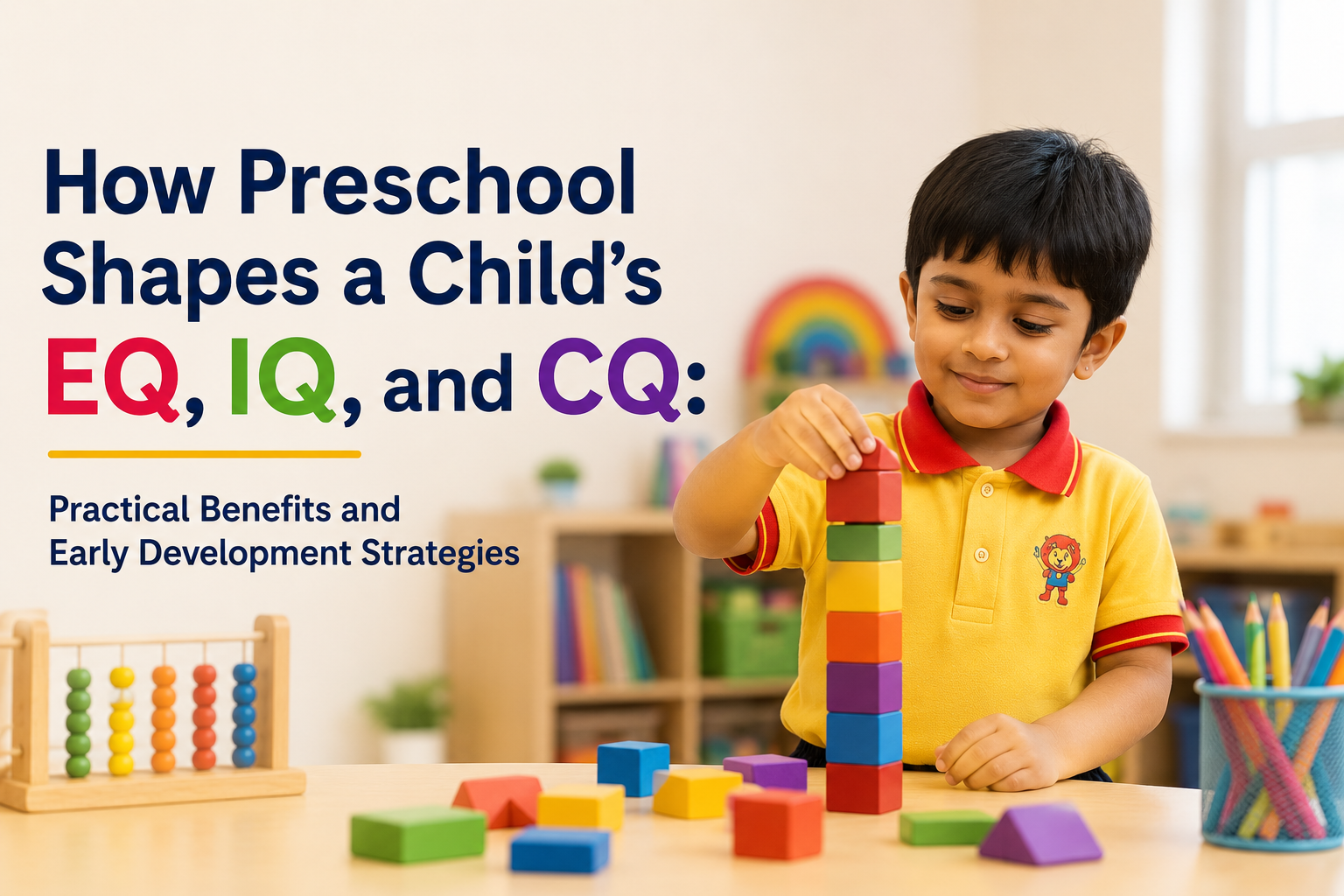 How Preschool Shapes a Child’s EQ, IQ, and CQ: Practical Benefits and Early Development Strategies
