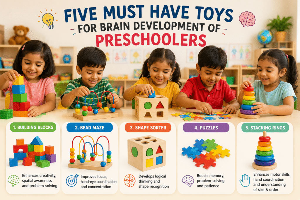 Top 5 Brain-Boosting Toys for Preschoolers: Strengthen Thinking and Motor Skills