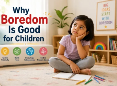 child daydreaming during unstructured playtime